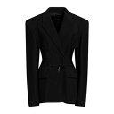 【送料無料】 マグラー レディース ジャケット&ブルゾン アウター Blazers Black