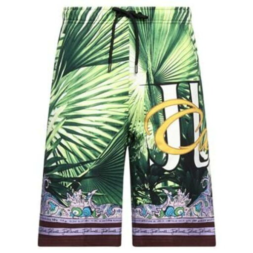 【送料無料】 ロベルトカヴァリ メンズ カジュアルパンツ ボトムス Shorts & Bermuda Shorts Green 【送料無料】 ロベルトカヴァリ メンズ カジュアルパンツ ボトムス Shorts & Bermuda Shorts Green
