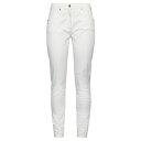 【送料無料】 ブルマリン レディース デニムパンツ ボトムス Jeans White(4)