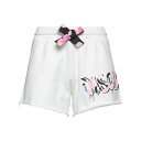 【送料無料】 ディスクレイマー レディース カジュアルパンツ ボトムス Shorts & Bermuda Shorts White