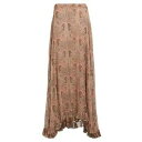 【送料無料】 エトロ レディース スカート ボトムス Maxi skirts Beige