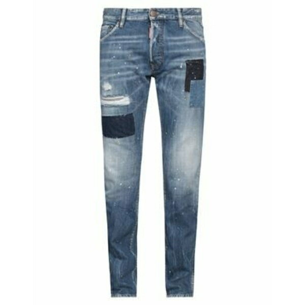 【送料無料】 ディースクエアード メンズ デニムパンツ ボトムス Jeans Blue