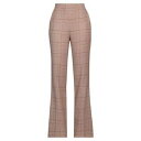 【送料無料】 ツインセット レディース カジュアルパンツ ボトムス Pants Brown