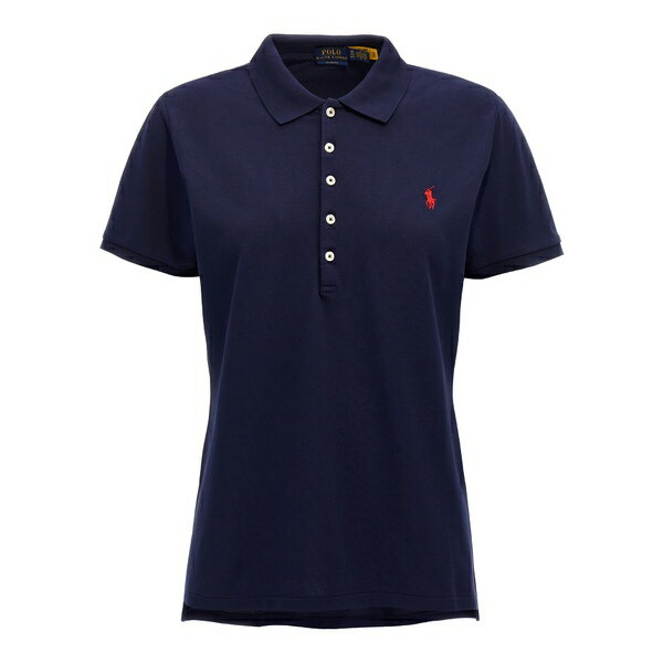 ラルフローレン レディース ポロシャツ トップス julie Polo Shirt Blue