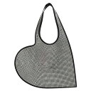 Ryj fB[X g[gobO obO mini Heart Tote Bag Shoulder Bag Black