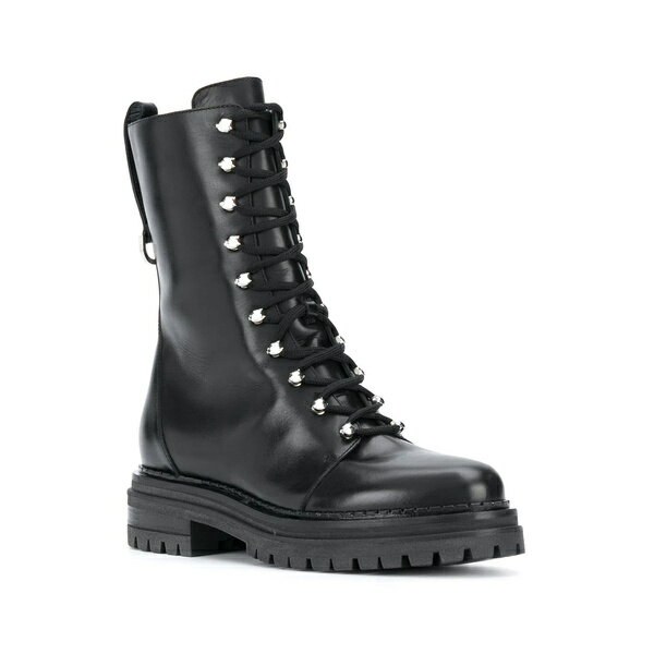 セルジオロッシ レディース ブーツ＆レインブーツ シューズ lace-up combat boots black