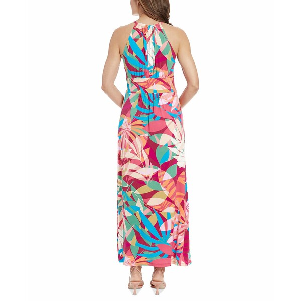 ロンドンタイムス レディース ワンピース トップス Women s Printed Maxi Dress Wine/pink