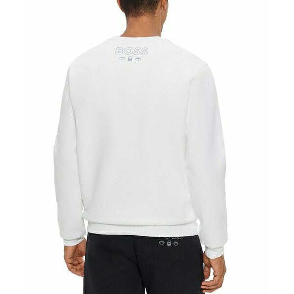 楽天astyヒューゴボス メンズ パーカー・スウェットシャツ アウター Men's BOSS x NFL Sweatshirt Open White