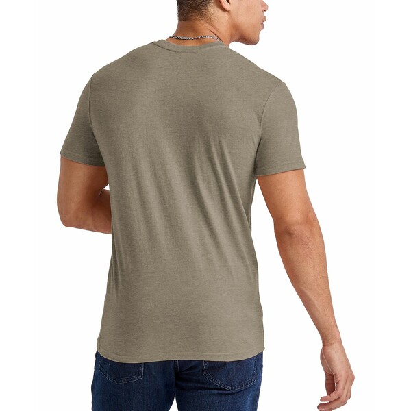 ヘインズ メンズ Tシャツ トップス Men's Originals Cotton Short Sleeve Pocket T-shirt Oregano Heather - U.S. Grown Cotton, Polyester