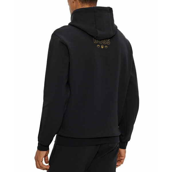 楽天astyヒューゴボス メンズ パーカー・スウェットシャツ アウター Men's BOSS x NFL Commanders Hoodie Black