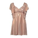 【送料無料】 アニエバイ レディース ワンピース トップス Short dresses Rose gold