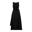 【送料無料】 ハイ レディース ワンピース トップス Midi dresses Black