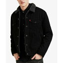 リーバイス リーバイス メンズ ジャケット＆ブルゾン アウター Men's Regular Fit Sherpa Denim Trucker Jacket Duval