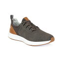 ディアースタッグス メンズ スニーカー シューズ Men's Cranston Water-Repellant Fashion Sneakers Gray, Brown