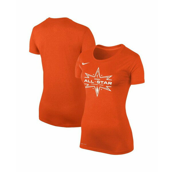 ʥ ǥ T ȥåץ Women's Orange 2022 WNBA All-Star Game Logo Legend Performance T-shirt Orange