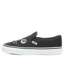Vans バンズ メンズ スニーカー 【Vans Floral Sequins Slip-On Shoes Black VN0A38F7VM6】 サイズ US_9.5(27.5cm)(4)