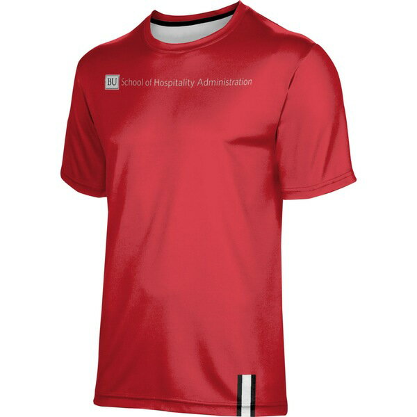 プロスフィア メンズ Tシャツ トップス Boston University ProSphere School of Hospitality Administration TShirt Red