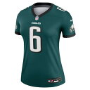 ナイキ レディース ユニフォーム トップス DeVonta Smith Philadelphia Eagles Nike Women's Legend Jersey Midnight Green