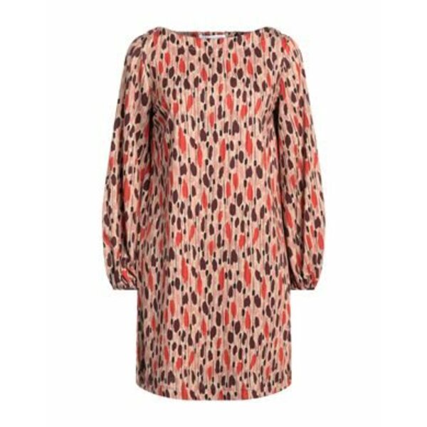 【送料無料】 キャラクター レディース ワンピース トップス Mini dresses Beige
