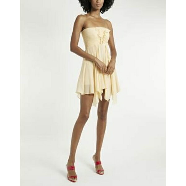 【送料無料】 イザベル マラン レディース ワンピース トップス Mini dresses Yellow