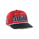47ブランド メンズ 帽子 アクセサリー Men's Red St. Louis Cardinals Drop Shadow Rope Hitch Adjustable Hat Red(4)