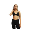 コットンオン レディース カットソー トップス Women's Active Pinstripe High Apex Crop Black pinstripe