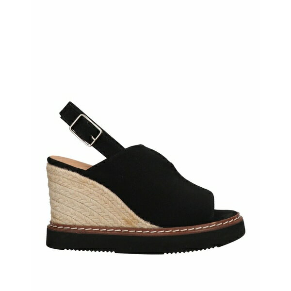 カスタニエール 【送料無料】 カスタニエール レディース サンダル シューズ Espadrilles Black