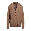 【送料無料】 ディースクエアード メンズ カーディガン アウター Cardigans Brown