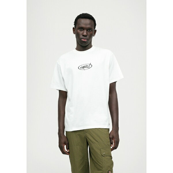 リップカール レディース Tシャツ トップス SCRIPT TEE UNISEX - Print T-shirt - white