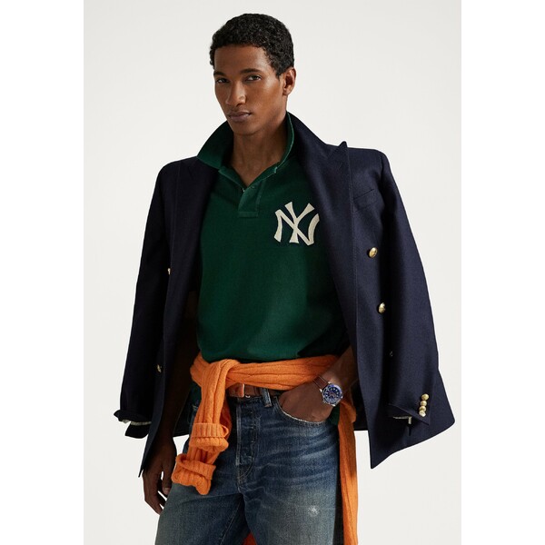 asty㤨֥ե  T ȥåץ POLO RALPH LAUREN YANKEES POLO SHIRT UNISEX - Polo shirt - moss agateפβǤʤ61,800ߤˤʤޤ