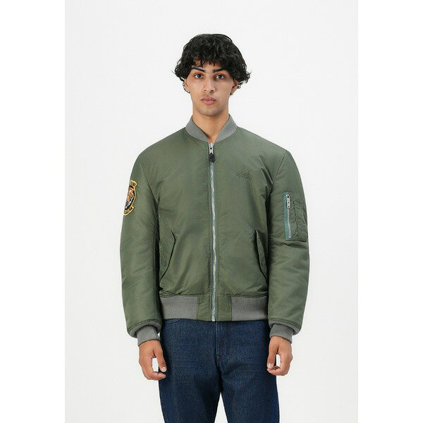 スコット メンズ ジャケット＆ブルゾン アウター UNISEX - Bomber Jacket - us green