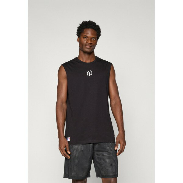 ˥塼  T ȥåץ MLB NEW YORK YANKEES SLEEVELESS TEE - Top - black