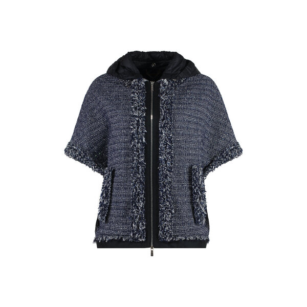 ムーレー レディース ワンピース トップス Ursula Boucle Knit Coat blue