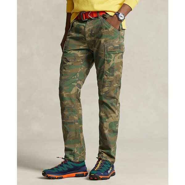 ラルフローレン ラルフローレン メンズ カジュアルパンツ ボトムス Men's Slim-Fit Camo Canvas Cargo Pants Iconic Camo