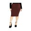 シティーシック レディース スカート ボトムス Womens Midi Tube Skirt Brown