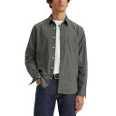 リーバイス メンズ シャツ トップス Men's Classic 1 Pocket Regular-Fit Long Sleeve Shirt Burnt Olive