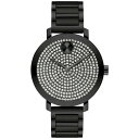 モバド モバド レディース 腕時計 アクセサリー Women's Bold Evolution 2.0 Swiss Quartz Ionic Plated Black Steel Watch 34mm Black