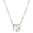 ジバンシー レディース ネックレス・チョーカー・ペンダントトップ アクセサリー Logo Embossed Coin Pendant Necklace, 16