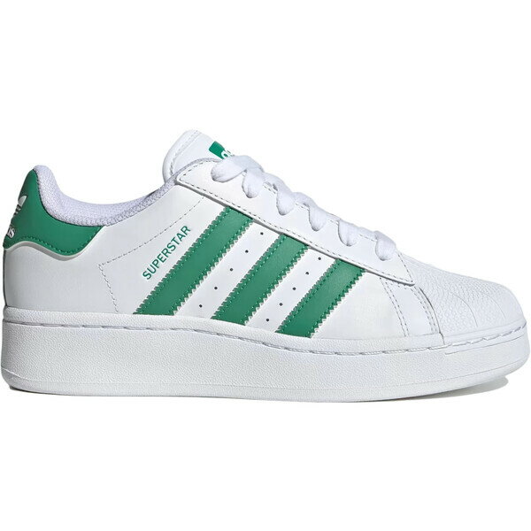 adidas アディダス レディース スニーカー 【adidas Superstar XLG】 サイズ US_9W(26cm) White Semi Court Green (Women's)