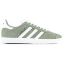 adidas AfB_X fB[X Xj[J[ yadidas Gazellez TCY US_W_5W Silver Green (Women's)