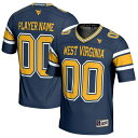 ゲームデイグレーツ メンズ ユニフォーム トップス West Virginia Mountaineers GameDay Greats NIL PickAPlayer Football Jersey Navy