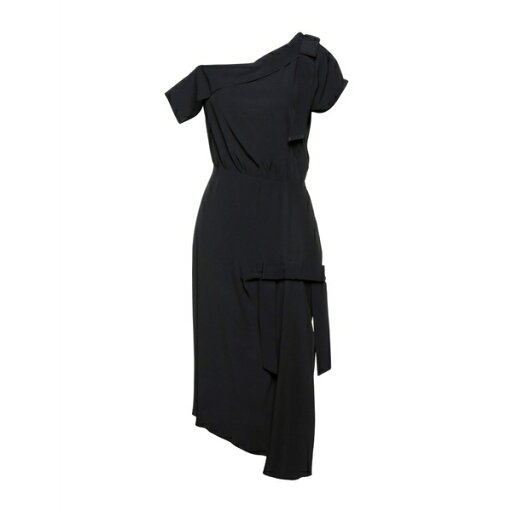 【送料無料】 ブルマリン レディース ワンピース トップス Midi dresses Black 【送料無料】 ブルマリン レディース ワンピース トップス Midi dresses Black