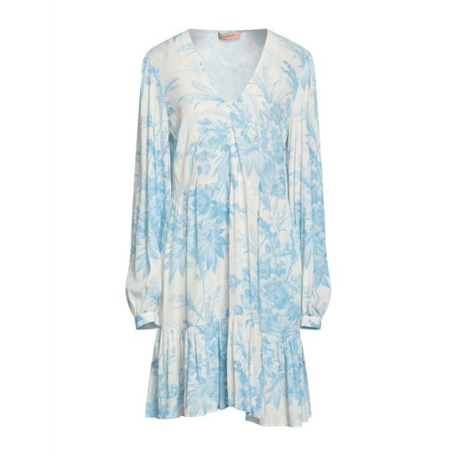 【送料無料】 ツインセット レディース ワンピース トップス Mini dresses Azure 【送料無料】 ツインセット レディース ワンピース トップス Mini dresses Azure