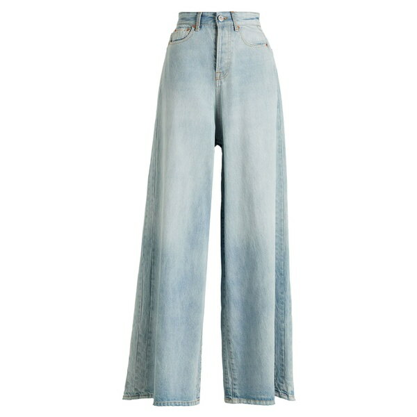 【送料無料】 ヴェトモン レディース デニムパンツ ボトムス Jeans Blue