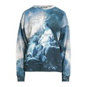 【送料無料】 ロベルトカヴァリ レディース パーカー・スウェットシャツ アウター Sweatshirts Blue