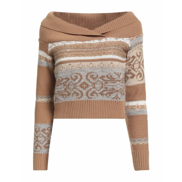 【送料無料】 エーケプ レディース ニット&セーター アウター Sweaters Beige