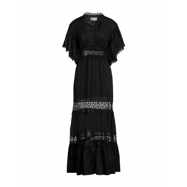 【送料無料】 カオス レディース ワンピース トップス Maxi dresses Black