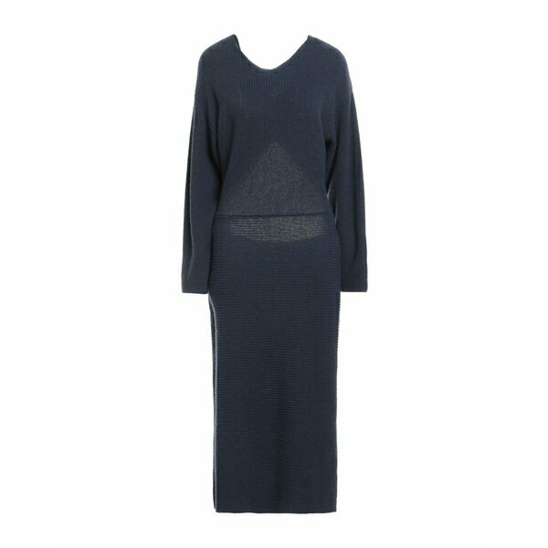 【送料無料】 ヴィコロ レディース ワンピース トップス Midi dresses Blue