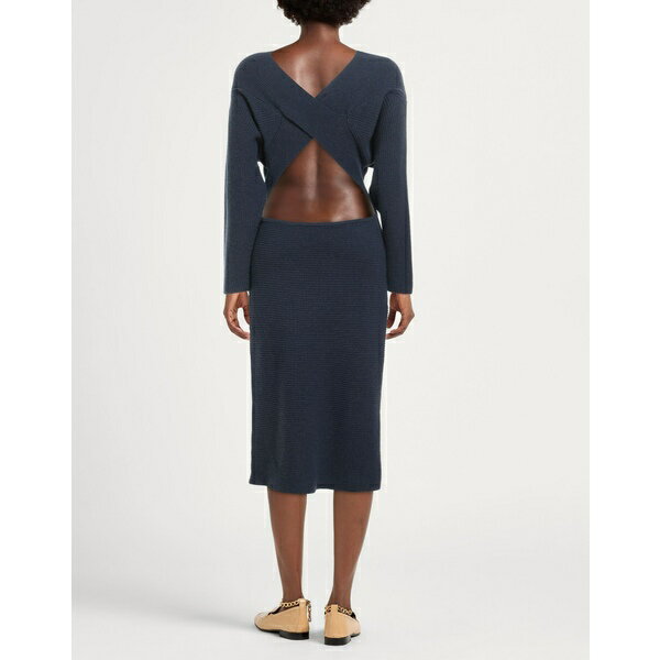 【送料無料】 ヴィコロ レディース ワンピース トップス Midi dresses Blue