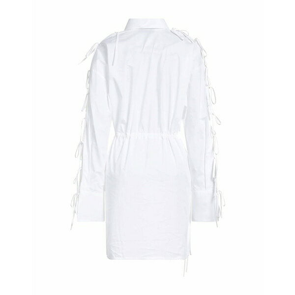 【送料無料】 エムエスジイエム レディース ワンピース トップス Mini dresses White